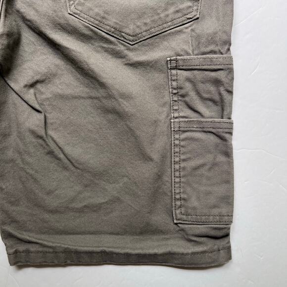 Dickies Carpenter Workwear Shorts Work Wear Cotton Shorts Gray 30 Canvas - Picture 6 of 10